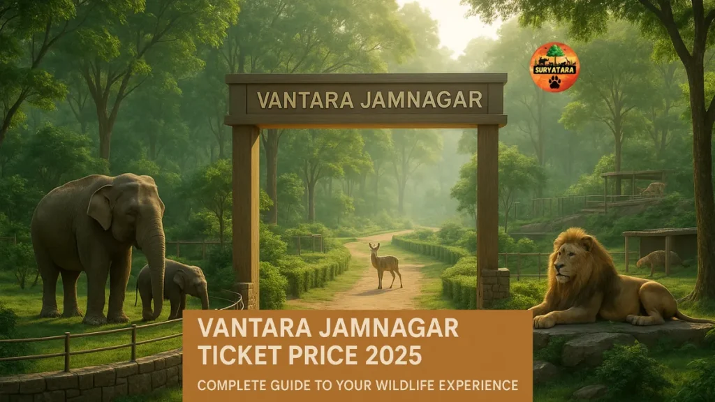 Vantara Jamnagar Ticket Price 2025
