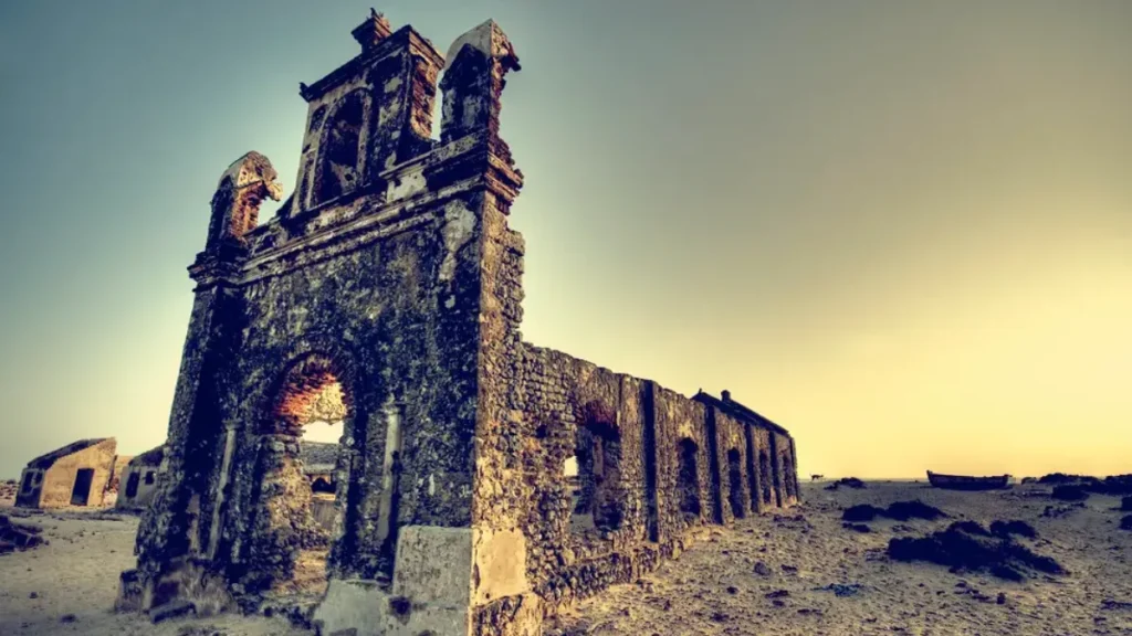 Ruins of Dhanushkodi Town
