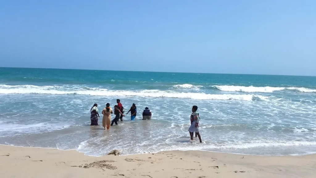 Dhanushkodi Beach